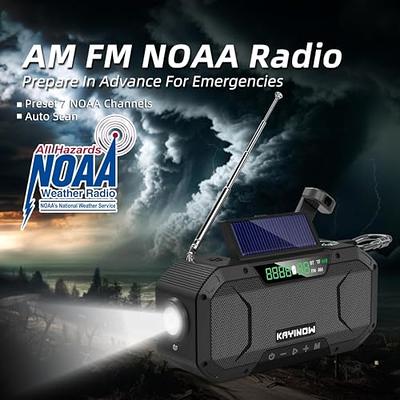 XHDATA D109WB Portable Radio AM/FM/SW/LW/WB Shortwave Radio Receiver  Battery Operated Radio with NOAA Alert, Great Sound Wireless BT Mp3  Speaker, SOS Alert Alarm Clock Sleep Function : : Electronics
