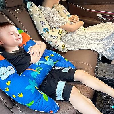 Car Headrest Neck Support Pillow - Neck Pillow for Car Seat Travel Sleeping  Cushion for Kids Adults