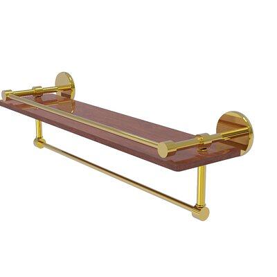 Haranu Wall Shelf Orren Ellis Finish: Polished Brass - Yahoo Shopping