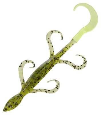 Bass Pro Shops Squirmin' Lizard - 6' - Watermelon Chartreuse Tail