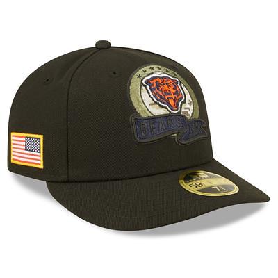 Pro Standard Chicago Bears Black and White Strapback Cap - Macy's