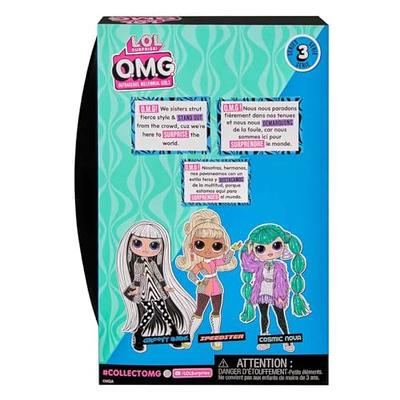 LOL Surprise OMG Lights Groovy Babe Fashion Doll With 15 Surprises  including Outfit and Accessories - Toys for Girls Ages 4 5 6+