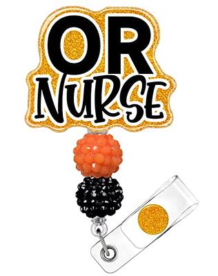 Plifal Badge Reel Holder Retractable with ID Clip for Nurse Nursing Name  Tag Card Cute Funny Pharmacy Pharmacist Nursing Student Teacher Doctor RN  LPN