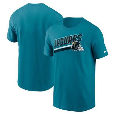 Men's Nike Teal Jacksonville Jaguars Sideline Logo Performance Pullover  Hoodie