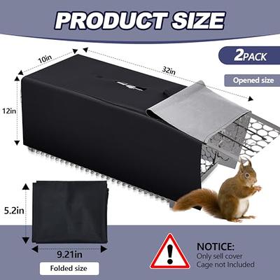 2PCS Small Size Traps Live Animal Humane Trap Catch and Release