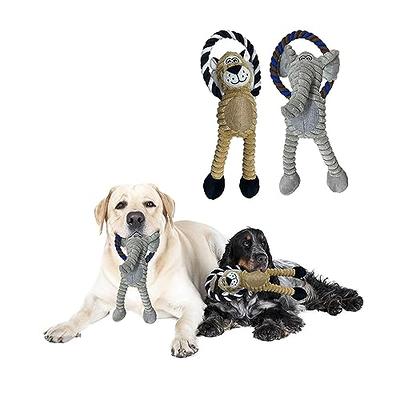 Downtown Pet Supply Dog Toy, Sleepy Joe Dog Chew Toy with Squeaker