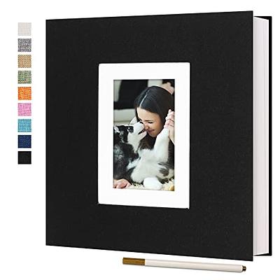 photo-01 Popotop Large Photo Album Self Adhesive 4X6 5X7 8X10 Scrapbook  Album Diy 40 Pages Picture Book,Gifts For Mom,Family Baby And Wed