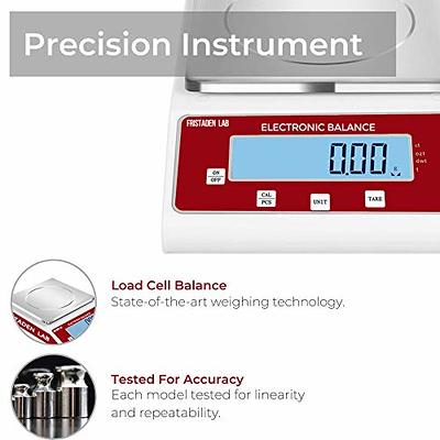 Lab Scale 3000g x 0.01g Accuracy - FOUR E'S SCIENTIFIC High Precision  Laboratory Analytical Balance Digital Scientific Scale Jewelry/Kitchen Scale  - Yahoo Shopping