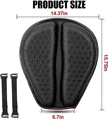 RWUJILONG Motorcycle Seat Cushion 3D Honeycomb Motorcycle Gel Seat Cushion  Petal Shape Design - Not Stuffy, Protecting Sensitive Areas, Stay Cool and  Comfortable for Long Ride - Yahoo Shopping