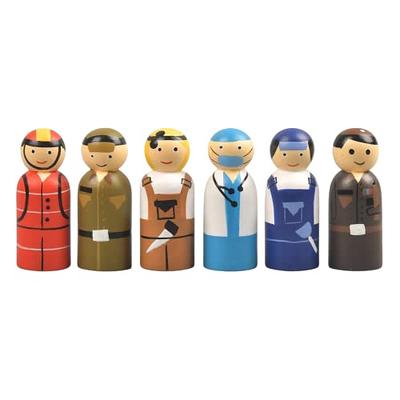 Peg Dolls Unfinished 2-3/8 inch Pack of 30 Wooden Peg People for Kids  Crafts Chess Pieces Cake Toppers by ILOT - Yahoo Shopping