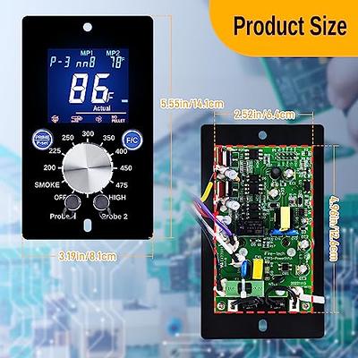 Pit Boss Control Board Digital Thermostat Kit Replacement for Universal  Grill and Smoker PID Control Board/Thermostat for Pit Boss/Traeger/Zgrill  Pellet Grill Smoker