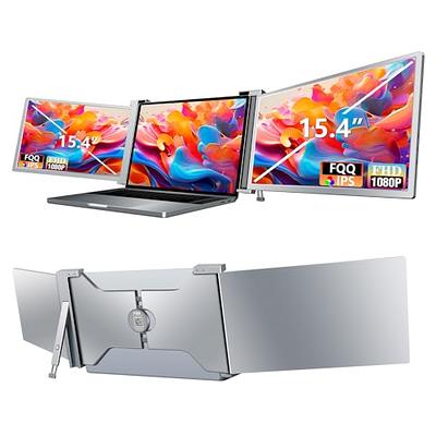 Teamgee Portable Monitor for Laptop, 12” Full HD IPS Display, Dual Triple  Monitor Screen, Work with 13”-16” Mac Windows Chrome