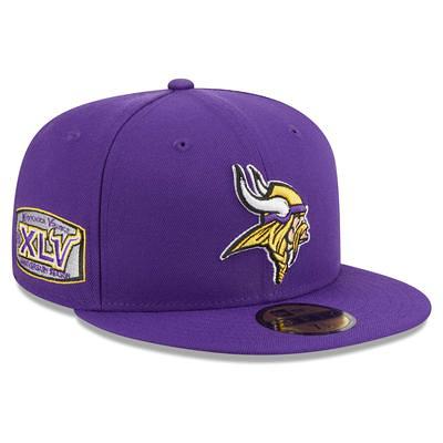 Men's New Era Minnesota Vikings White on White Low Profile 59FIFTY Fitted  Hat