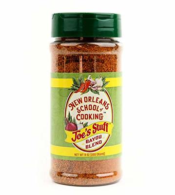 Cajun Creole Low Salt No MSG Seasoning Bundle - 1 each of Tony Chachere's  Creole Lite Seasoning 8 Ounce and Slap Ya Mama Low Sodium Cajun Seasoning 6