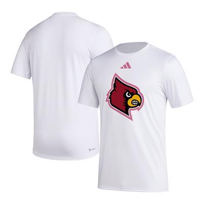 Adidas Men's Louisville Cardinals Sideline Fashion Pullover Hoodie