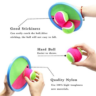 Paddle Catch Ball and Toss Game Set Disc Toss and Catch Paddle Sport Game