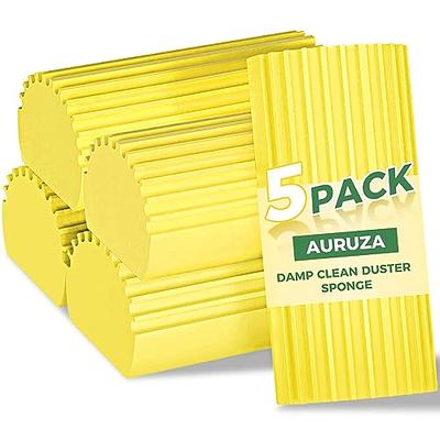 Fikoksol 8-Pack Damp Cleaning Sponge Duster, Grey Dusting Sponge Reusable  Household Cleaning Sponge Cleaning Tool for Baseboards, Blinds, Window Sill