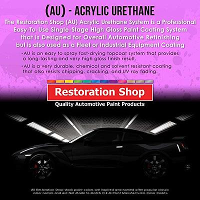 Boulevard Black - Hot Rod Flatz by Custom Shop Urethane Automotive Flat Matte Car Paint, 1 Gallon Kit