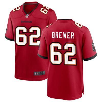 C.J. Brewer Youth Nike Tampa Bay Buccaneers Red Custom Game Jersey