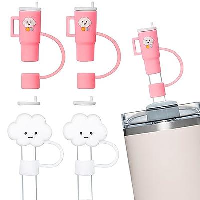 4 PCS Bear Straw Covers, 0.4Inch/10mm Stanley Straw Cover, Reusable Stanley  Straw Covers Cap, Stanley Cup Straw Topper Protector, Stanley Tumbler