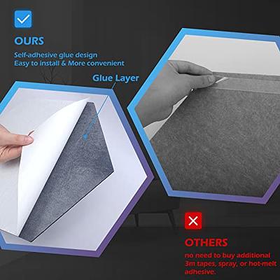 YDHTDLHC Acoustic Foam Panels 24 X 48 X 2 Egg Crate Foam Pad Sound Proof  Foam Panels Studio Foam Wall Panels Noise Dampening Foam Wedges Decoration