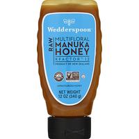 Wedderspoon Raw Premium Manuka Honey, KFactor 16, 17.6 Oz, Unpasteurized,  Genuine New Zealand Honey, Traceable from Our Hives to Your Home