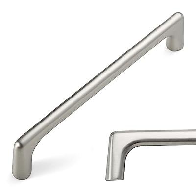 Amerdeco 20 Pack Brushed Brass Cabinet Pulls 5 Inch(128mm) Hole