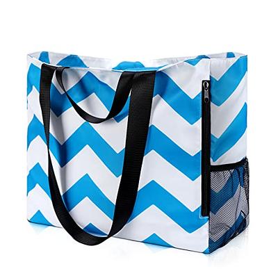 Polyester Beach Tote Bags with Zipper