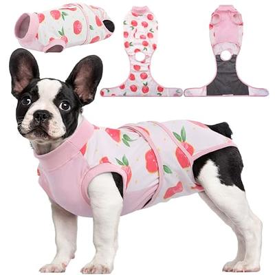 ROZKITCH Dog Surgery Recovery Sleeve for Front Legs, Pet Prevent Licking  Wound Elbow Brace Protector, Dog Leg Sleeve to Stop Licking Cone Collar