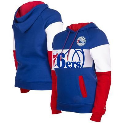 Women's New Era Royal New York Mets Jersey Tri-Blend Pullover Hoodie