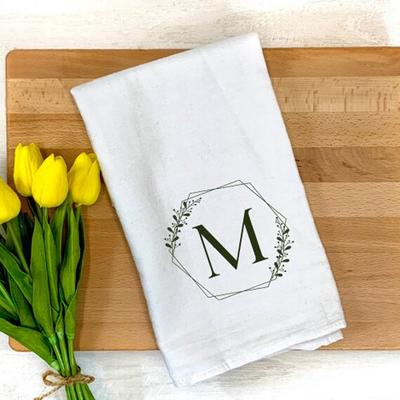 Farmhouse Kitchen Personalized Flour Sack Towel