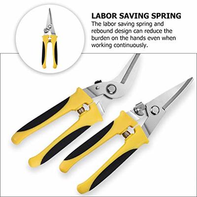 2Pcs Wire Cutter Tin Snips, Iron Sheet Multifunctional Metal