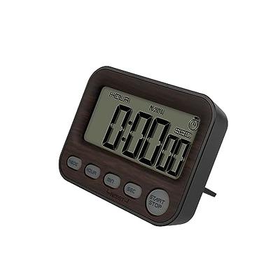 Kitchen Timer Digital LED Display Shower Study Baking LED Counter Cooking  Stopwatch Reminder Electronic Countdown Alarm Clock