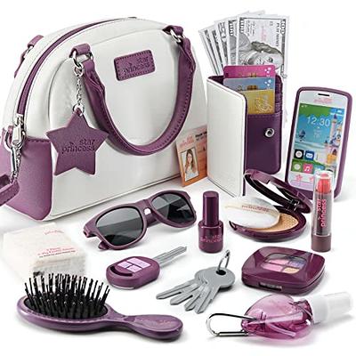 Amazon.com: Simba Toys: My First Purse Set, Pink, Detailed Pretend  Accessories Includes, Cell Phone, Mirror, Plastic, Keys, Toy Lipstick and  Wallet, For Ages 3 and up : Toys & Games