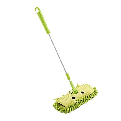 Playkidz Cleaning Role Set, 6pcs, Includes Mop, Brush, Broom, Dustpan, and Organizer Stand, Play Helper Realistic Housekeeping Set, Recommended for