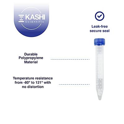 2ml Microcentrifuge Tubes with Snap Cap, Polypropylene Graduated