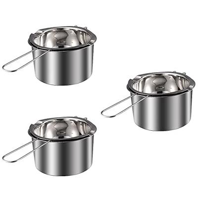 EXCEART Chocolate Melting Bowl 1 Set Stainless Steel Double Boiler