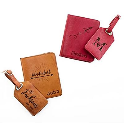 Personalized Passport Holder, Leather Cover, Case, Wallet, Gift - Yahoo  Shopping