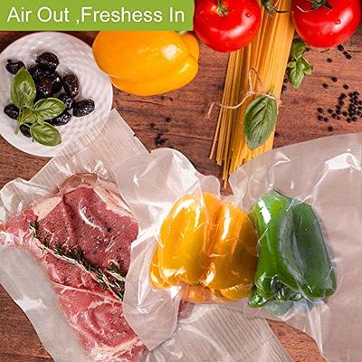 O2frepak 200 Quart Size 8 x 12 Vacuum Sealer Bags for Food Assorted Sizes