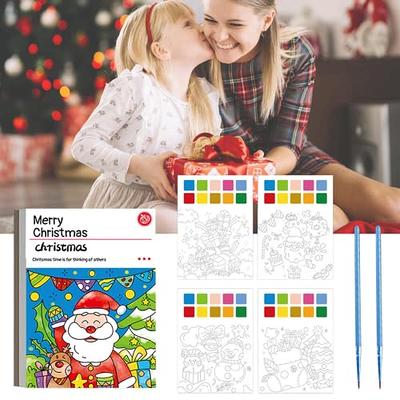 Pocket Watercolor Painting Book, Christmas Watercolor Paint Book Watercolor  Palette, DIY Water Color Pigment Coloring Book DIY Art Crafts Creativity  Toys, Improve Kids Creativity Concentration - Yahoo Shopping