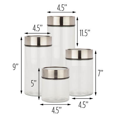 Choice 2-Compartment Wire Condiment Caddy with (2) 7 oz. Glass Jars and (2)  Stainless Steel Lids