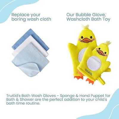 Hokoad Baby Bath Sponge, 2 Pack Cartoon Animal Style Baby Sponge for  Bathing, Infants Bath Sponge Ultra Soft & Absorbent Natural and Safe Great  for