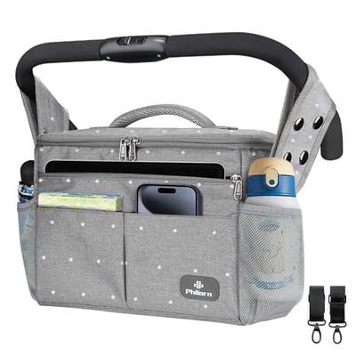 Momcozy Universal Stroller Organizer - Cup Holder, Phone Bag & More – Bilo  Collection