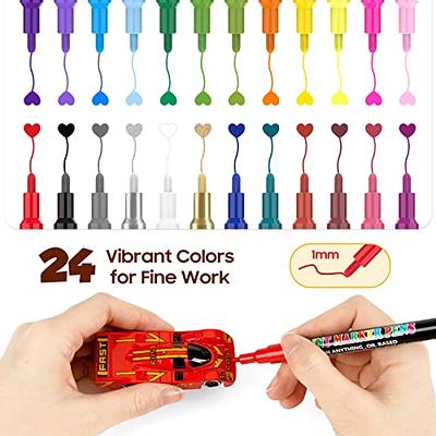 PaintMark Quick-Dry Paint Pens - Write On Anything! Rock, Wood