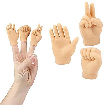 Tiny Hands Finger Puppets, Realistic Feeling Tiny Finger Hands Puppets,  Comfortable Silicone Rock Paper Scissors Game, Fun Prank Toys, Puppet Show,  Gag Gifts, Party Favor, 2.5 (6-Pack) - Yahoo Shopping