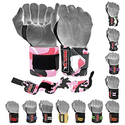 MOREOK Weight Lifting Gym Workout Gloves with Wrist Wrap for Men