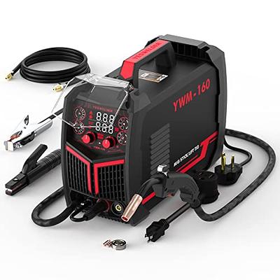 YESWELDER Gas Gasless 160A multiprocess MIG Welder，Flux Cored/MIG