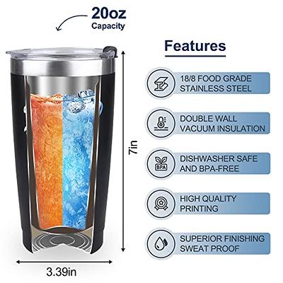 LiqCool 20 Oz Travel Coffee Mug, Vacuum Insulated