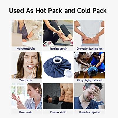 2 Pack Gel Ice Packs for Injuries, Reusable Gel Ice Pack for Hot Cold  Compress, Soothing Soft Ice Packs for Injuries Reusable Gel, Alternative  for Hot