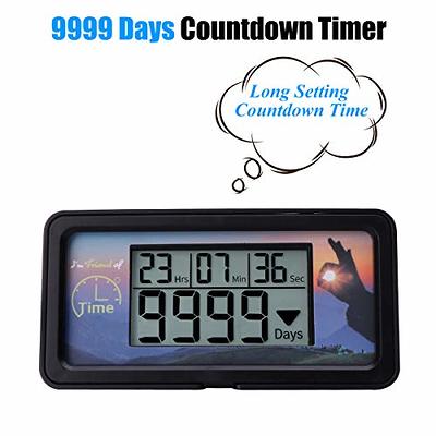 Weewooday 12 Pcs Digital Kitchen Timer Bulk Classroom Count up Countdown  Timer Large Digits Egg Timer Loud Alarm Cute Desk Stopwatch Timer for  Teacher Kids Cooking Baking Sports Office(Stylish Style) - Yahoo